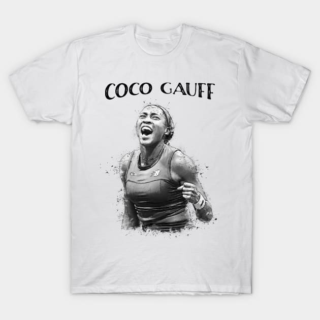 Coco Gauff T-Shirt by Yopi